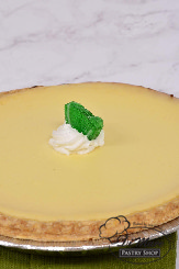 Yum! Key Lime Pie- a perfect way to end a meal.