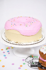 Be fun! Get a donut inspired cake that looks as good as it tastes!