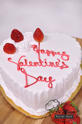 Heart Shaped Strawberry Shortcake