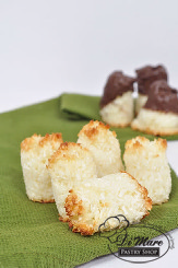 coconut macaroons (Chocolate dipped not gluten-free)