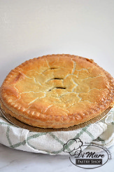 Our flakey crust filled with blueberry filling.