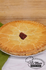 Cherries fill this crust creating a beautiful Cherry Pie.
