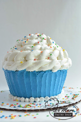 For the cupcake lover, an extra large cupcake!