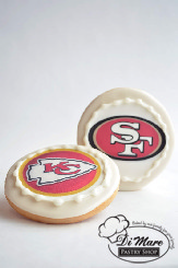 Whoever you&rsquo;re cheering for on gameday make sure to show your support with their logo on one of our iced cookies.