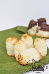 Almond macaroons (Chocolate dipped not gluten-free)