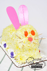Bunny shaped cake