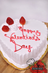 Heart-Shaped Strawberry Shortcake